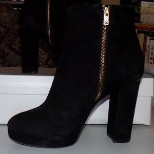 New Calvin Klein CK Martha Kid suede bootie US 9.5